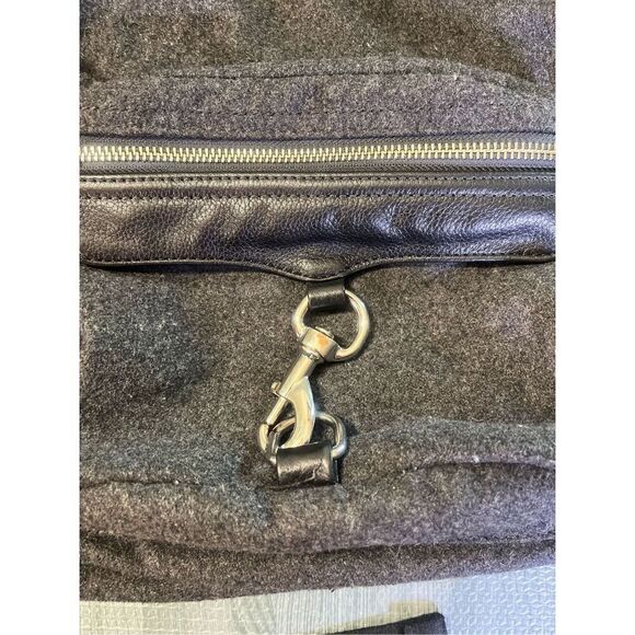 Rebecca Minkoff M.A.B. Soft Wool Backpack Grey Bookbag main image 8